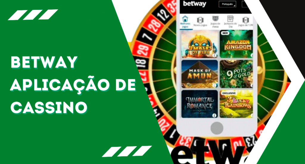 O aplicativo online do cassino betway é a versão móvel do site