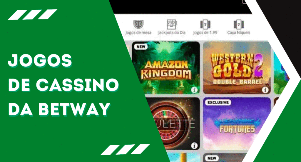 Jogos do cassino Betway