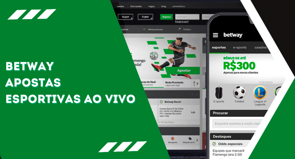 Aposte em eventos esportivos ao vivo na Betway